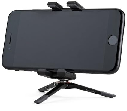 JOBY GripTight One Micro Stand - Soporte Universal Plegable Super Compacto para Smartphone e iPhone, Color Negro, JB01492-0WW