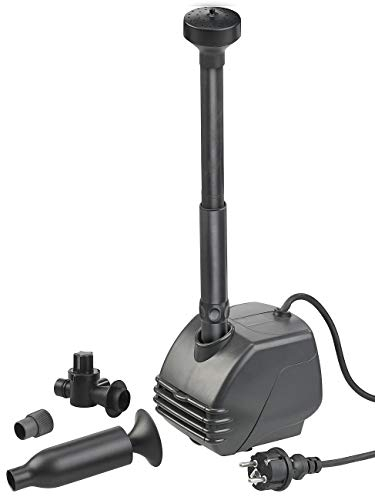 Royal Gardineer Springbrunnenpumpen: Teich- und Springbrunnen-Pumpe mit 3,5 m Förderhöhe, 65 Watt, IPX8 (Gartenpumpe, Wasserspielpumpe, Gartenbrunnen)