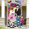 Decorazioni per feste anni '50, sfondo fotografico anni '50, sfondo rock and roll banner anni '50, grande sfondo per foto anni '50, sfondo per feste a dondolo per baby shower forniture per feste di