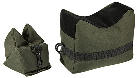 Fashionapple Gewehrauflage Vorderschaftauflage,Vorne & Hinten Gewehrauflage,Waffenauflage,Schießauflage Set Für Gewehr/Luftgewehr Outdoor Üben 23 X 21,5 X13,5 cm