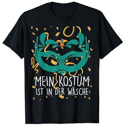 Konfetti im Herzen Fasching Karneval Konfetti Kostüm Outfit T-Shirt