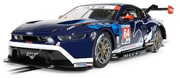 Scalextric C4503 Ford Mustang GT3 – Multimatic Motorsports Cars – World Sport Champ/Endurance für Kinder ab 3 Jahren