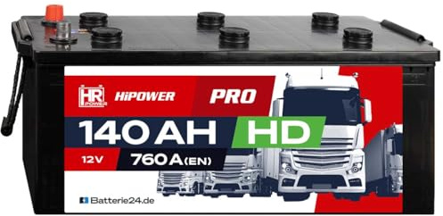 HR LKW Starterbatterie 12V 140Ah 760A/EN HD