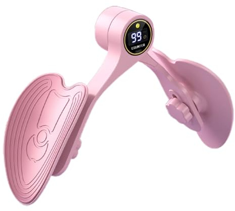 Allenatore del pavimento pelvico, esercizio del pavimento pelvico, Dispositivo di esercizio 'allenatore 'anca Rotazione a 360 gradi, Display intelligente regolabile Conteggio del pavimento