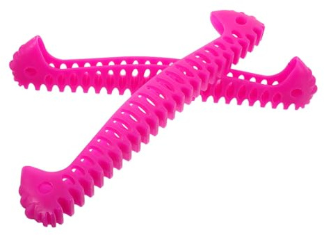 KICHOUSE 2 Pièces Protège Lames Patin Glace Élastique Couvre Lames Patin Hockey et Patinage Artistique Garçon Fille et Adultes Protection Ajustable et Résistante pour Glace