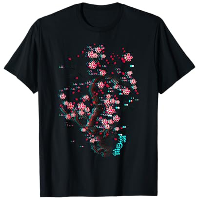 Fleurs festives au printemps Sakura en fleurs de cerisier japonaises. T-Shirt