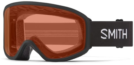 SMITH Reason OTG Snow Goggles – Adult Ski & Snowboarding Goggles with Carbonic-X Lens, Ventilation, Anti-Fog Performance & 100% UV Protection – for Men & Women – Black, RC36