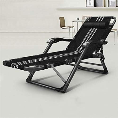 Chaiselongue Alter Mann Schwangere Frauen Klappstuhl Sommer Mittagspause Liegestühle Tragbare Casual Siesta Für Wohnzimmer Schlafzimmer Büro Klappbett,D,Striking44