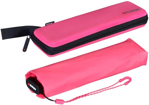 Knirps Taschenschirm Ultra US.050 Slim Manual – Ultra leicht und flach – Sturmfest