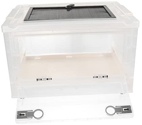 Sosoport 1satz Hamsterkäfig Für Kleine Tiere Faltbarer Und Isolierter Nagerkäfig Für Spiel Und Schlaf Kunststoffdesign Für Hamster Und Igel