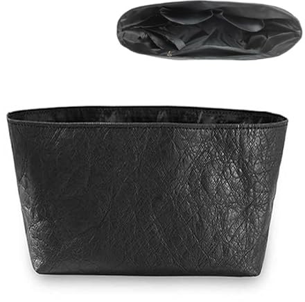 D.DUO Organizer-Einsatz für Longchamp, Geldbörseneinsatz, wasserdicht, Dupont-Papiertüteneinsatz, Organizer für Tragetasche, (Schwarz, Klein)