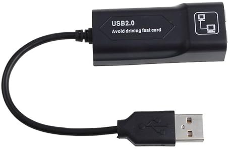 SYJHHWGS Adaptateur USB 2.0 vers Ethernet USB vers RJ45 prenant en charge 10/100 Mbps Ethernet réseau adaptateur convertisseur dongle pour PC portable
