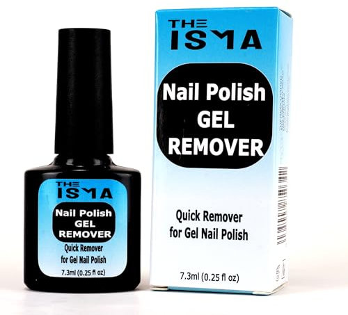 ISMA Gel Nail Polish Remover, Fast Gel Polish Remover, Remove Polish within 2-4 Minutes, Quick Remove Polish- No Need for Foil, Soaking or Wrapping