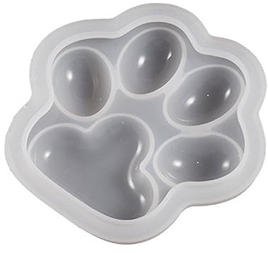 Stampo in silicone a forma di zampa 3D, stampo in resina epossidica, per strumenti di gesso, antiaderente