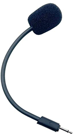 Sostituzione Gioco Mic 2.5mm Microfono Per Q100 Gaming Headset Microfono Staccabile Cuffie Da Gioco Accessori Mic Boom Basso Profilo Sgancio Rapido