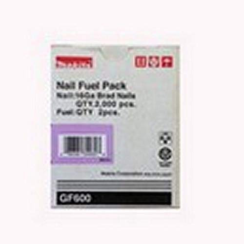 Makita 195680–6 16 GA 64 mm Brad Nail Fuel Pack – Mehrfarbig