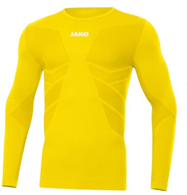 JAKO Herren Longsleeve Comfort 2.0, Citro, L