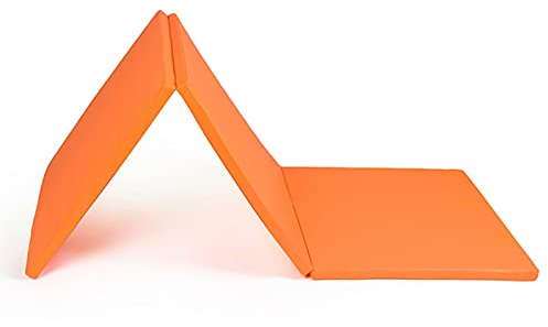 Turnmatte Weichbodenmatte Dicke 3 cm / 1,18Gymnastik-Rollmatte, Faltbare rutschfeste Übungsmatte, Gymnastik-Studio-Trainingsmatte 180x60cm