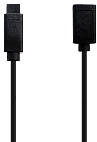 LOKEKE Firewire 800 to Firewire 400 IEEE 1394B 9-Pin to 6-Pin Male to Female Cable Cord Wire for Printer PC Digital Camera(9-6)
