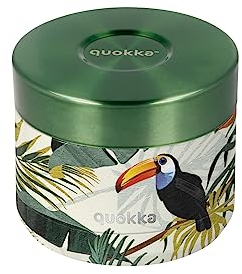 Quokka WHIM TROPICAL | CONTENITORE TERMICO IN ACCIAIO INOX PER IL CIBO 369 ML