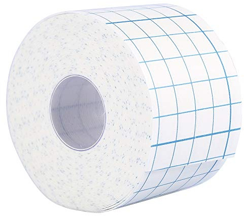 3 tamaños 1 rollo, cinta de fijación, vendaje de cinta de fijación médica para vendaje de heridas adhesivo profesional no tejido, cinta de fijación de protección de heridas(5cm x 10m)