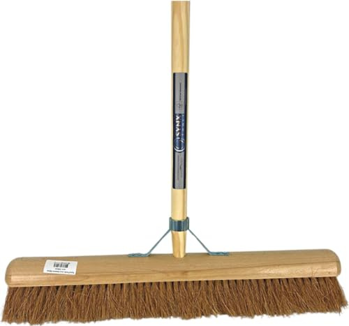 Synx Tools Balayeuse - Cocos 60 cm - Balai Doux - Balais - Balais Doux - Jardin - Jardin - Balais Doux avec Tige 150cm