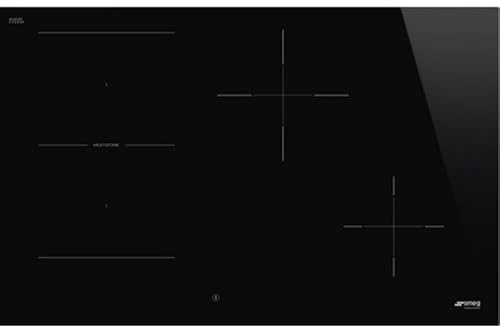 SMEG SI1M4844D, Plaque de cuisson à induction UNIVERSAL, Black glass