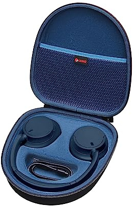 XANAD Hard Headphone Case for Sony WH-CH720N/ WH-CH700N/ WH-CH710N Wireless Noise Cancelling Headphones Portable Travel Headphone Storage Cover Bag Blue