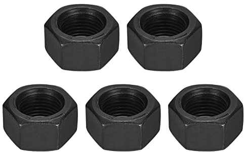 QUARKZMAN 5/8-18 Esagonale Dadi Carbonio Acciaio Grado 8.8 Ossido Nero Esagono Dado per Vite Bullone 5pz
