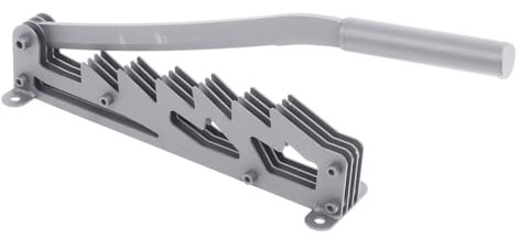 Dpofirs Wall Mounted Wood Splitter, High Carbon Steel Kindling Wood Splitter, Detachable Powerful Wall Mounted Log Splitter for Home Wood Cutter Wood Cracker (Silver)