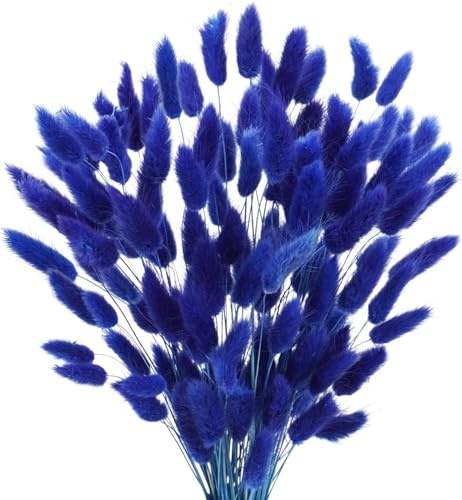 WANYI 60 Pezzi Fiori Secchi Decorativi, Fiori Secchi Decorativi per Vaso, 43CM Pampas Decorative, Rami Secchi Decorativi,per Tavolo Decorazioni