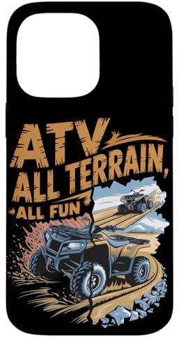 VTT tout terrain, tout amusant Coque pour iPhone 14 Pro Max
