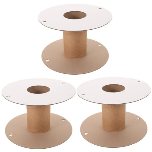 DIYEAH 3pcs Cord Reel Electric Cord Winder for Desk Cable Management for Wire Tidy