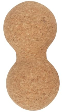PAMINGONO Kork Massageball für Yoga und Massage Einzigartiges Design Kompakte Größe Einfach zu Tragen nicht Verformbar für Rücken und Taillenmassage