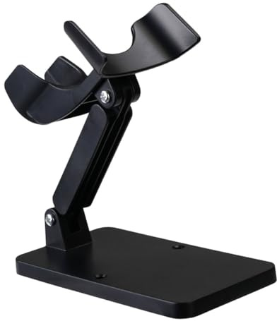 SOLUSTRE Verstellbarer Barcode Scannerhalter Kunststoff Stabil für Handscanner Schreibtisch Supermarkt Zubehör