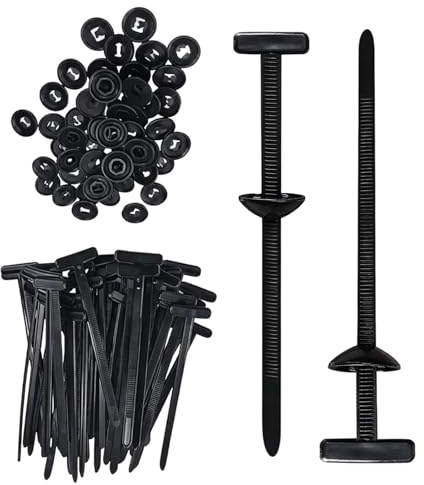 200 Piezas Bridas Plastico, 900x8mm Bridas Negras, Abrazaderas Plastico, Hebilla Universal para Bridasde Nailon, Bridasde Bloqueo Automático, para la fijación diaria del coche y Maquinaria