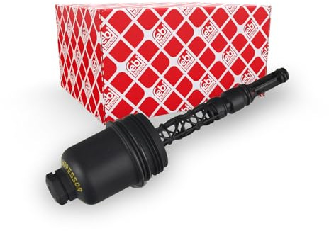 febi bilstein 174278 Ölfilterdeckel mit Dichtring, 1 Stück | Kompatibel mit: MERCEDES-BENZ C-CLASS, C-CLASS, C-CLASS Coupe, C-CLASS T-Model, C-CLASS T-Model, CLC-CLASS, CLK