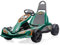 FEBER - GO Kart 12 V, Formel-1-Kinderauto, Grün, Sportstil, mit 2 Gängen und Geschwindigkeit zwischen 3 und 5 km/h, sicher für Jungen und Mädchen von 3 bis 5 Jahren, Berühmt (FEN15000)