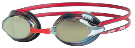 Zoggs Unisex Racer Titanium Swimming Goggles (1er Pack)