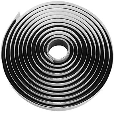 Flaconi 13FT Automobil-Butylband,0.4” Durchmesser Butylband,Butyl Dichtband,Butylschnur,Butylrundschnur,Butyl Dichtmasse,Butylkautschuk,Geeignet für Pkw-LKW-ScheinWerferfenster,Tür,Windschutzscheibe