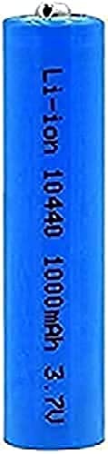 IEVEDIVB Rechargeable Ni Mh AAAA Batteries 1.2v Ni Mh 600mah for Am6 Lr61 LED Mini Fan,1 Pcs,1 Pcs