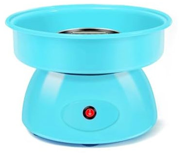 Máquinas para hacer algodón de azúcar Máquina eléctrica for hacer dulces de algodón, 500W, profesional for el hogar, Mini máquina de algodón de azúcar Máquina para hacer algodón de azúcar(Blue)