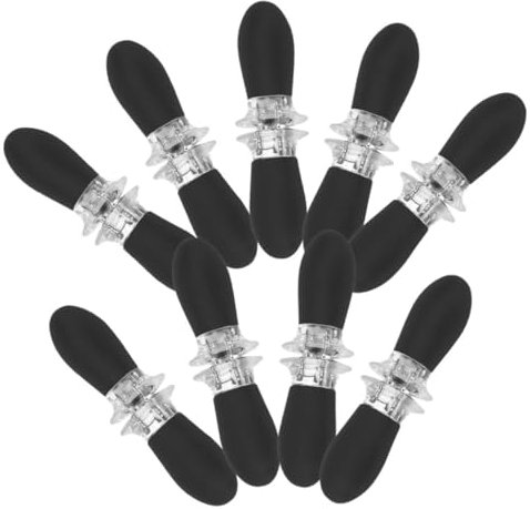 UPKOCH 9 Paires Porte-épis Détenteurs De Maïs Poignées De Maïs Titulaire De Maïs Support D'épis De Maïs Fourchette à Maïs Anti-brûlure Black Acier Inoxydable