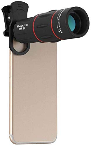 Monoculare Telescopio ad Alta Potenza 12X50 Monoculare Impermeabile con Supporto per Smartphone Treppiede Binocolo con Prisma BAK4 Grande oculare Lente Cannocchiale da osservazione per Adulti Bir