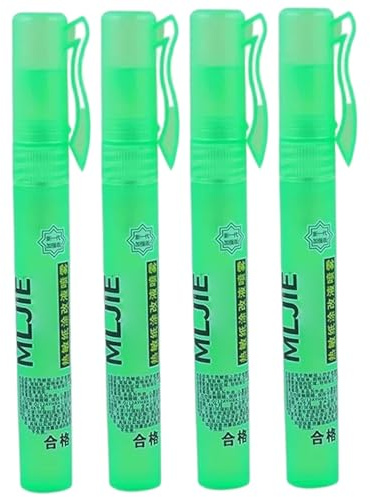 4 st termiskt papperssuddgummi spray snabbtorkande korrigeringsvätska vit ut spray med lock bärbar för dokument fraktetiketter pappersadresser kontor skolmaterial