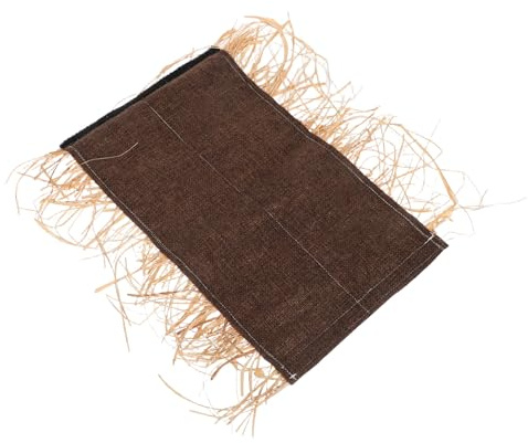 Toyvian Hasentunnel mit Heufüllung Spiel und Verstecktunnel für Kaninchen Hamster und Kleintiere Natürlicher Kauspaß für Wohnungstiere Leichter Kleintiertunnel für Drinnen