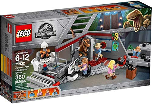 LEGO Jurassic World 75932 - Jagd auf den Velociraptor (360 Teile)