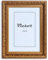 VictoR Vintage Bilderrahmen „Rubens“ in 15x21 cm (A5) Braun Gold - Leiste: 30x20mm - Echtglas - Fotorahmen Barock - Antik - Bilderrahmen 15x21 Vintage - Fotorahmen A5 Vintage