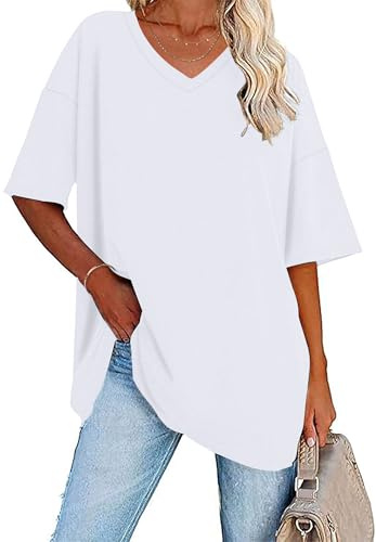 WNEEDU Women T Shirt Summer Tops