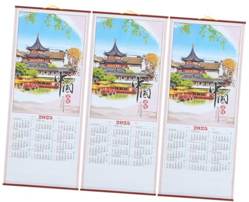 DIYEAH 3stücke Hängender Wandkalender Organisation Hochwertiger Monatskalender Langlebigem Material Für Zuhause Und Büro Einfach Zu Und Praktisch